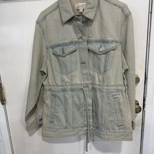 Universal Thread Light Gray Jean Jacket